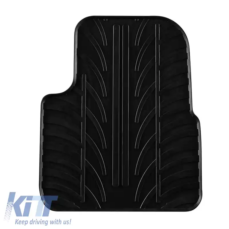 Tăvițe din cauciuc Gledring 0728 potrivite pentru Citroen C4 Hatchback 2021- Negre 4 Piese-image-6304578