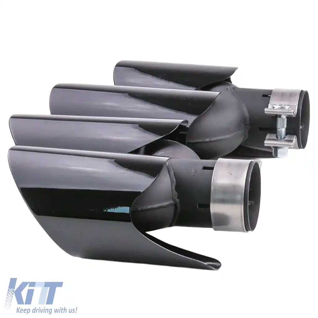 Tăvițe duble cu aspect sport negru, potrivite pentru Porsche Macan 95B 14-17-image-6206120