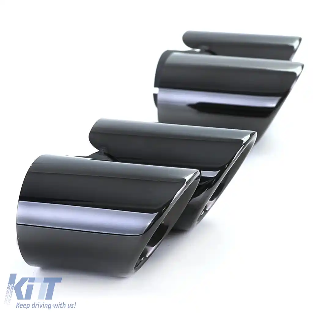 Tăvițe duble negre potrivite pentru Porsche 911 991.1 11-15 3.4 350CP-image-6259143