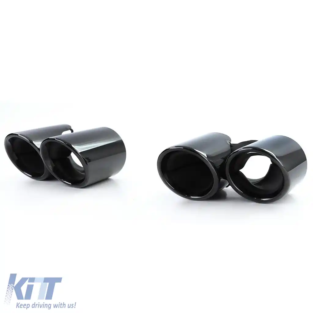 Tăvițe duble negre potrivite pentru Porsche 911 991.1 11-15 3.4 350CP-image-6259144