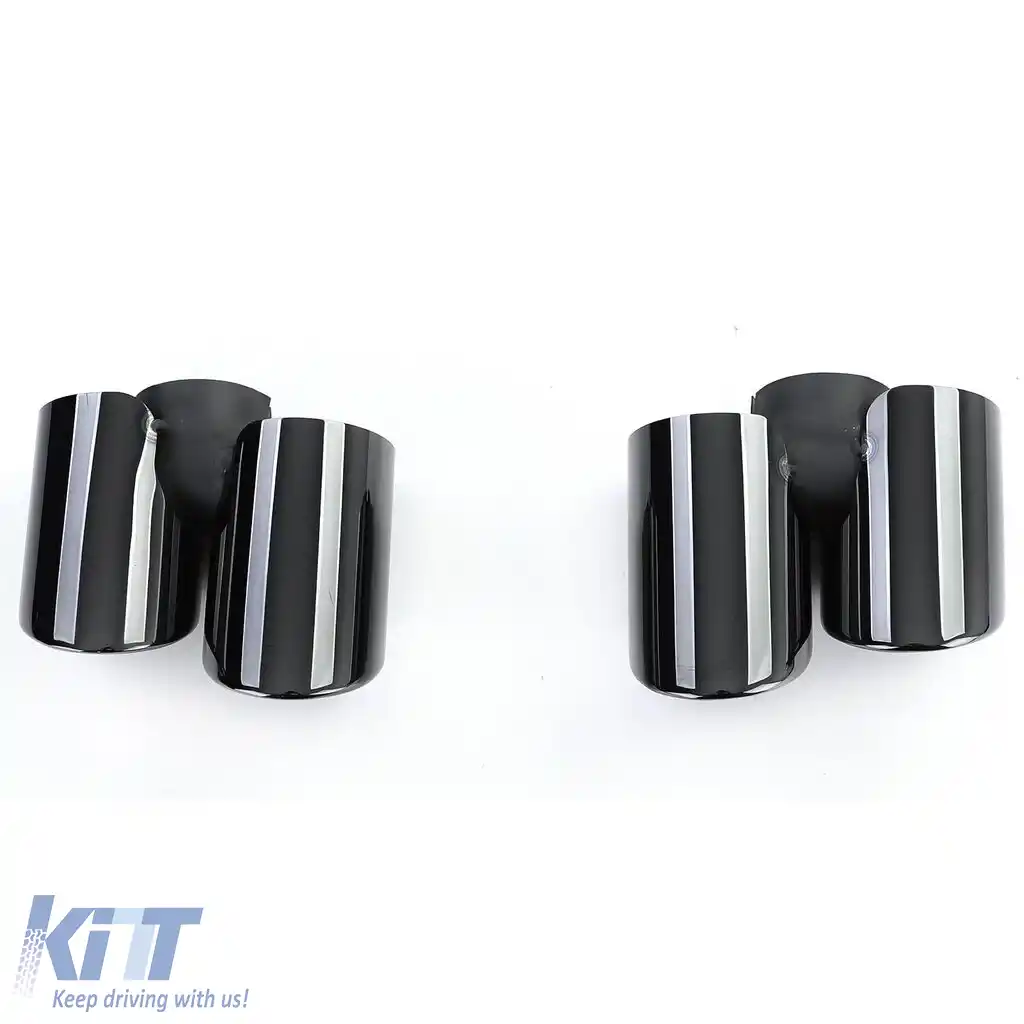 Tăvițe duble negre potrivite pentru Porsche 911 991.1 11-15 3.4 350CP-image-6259146