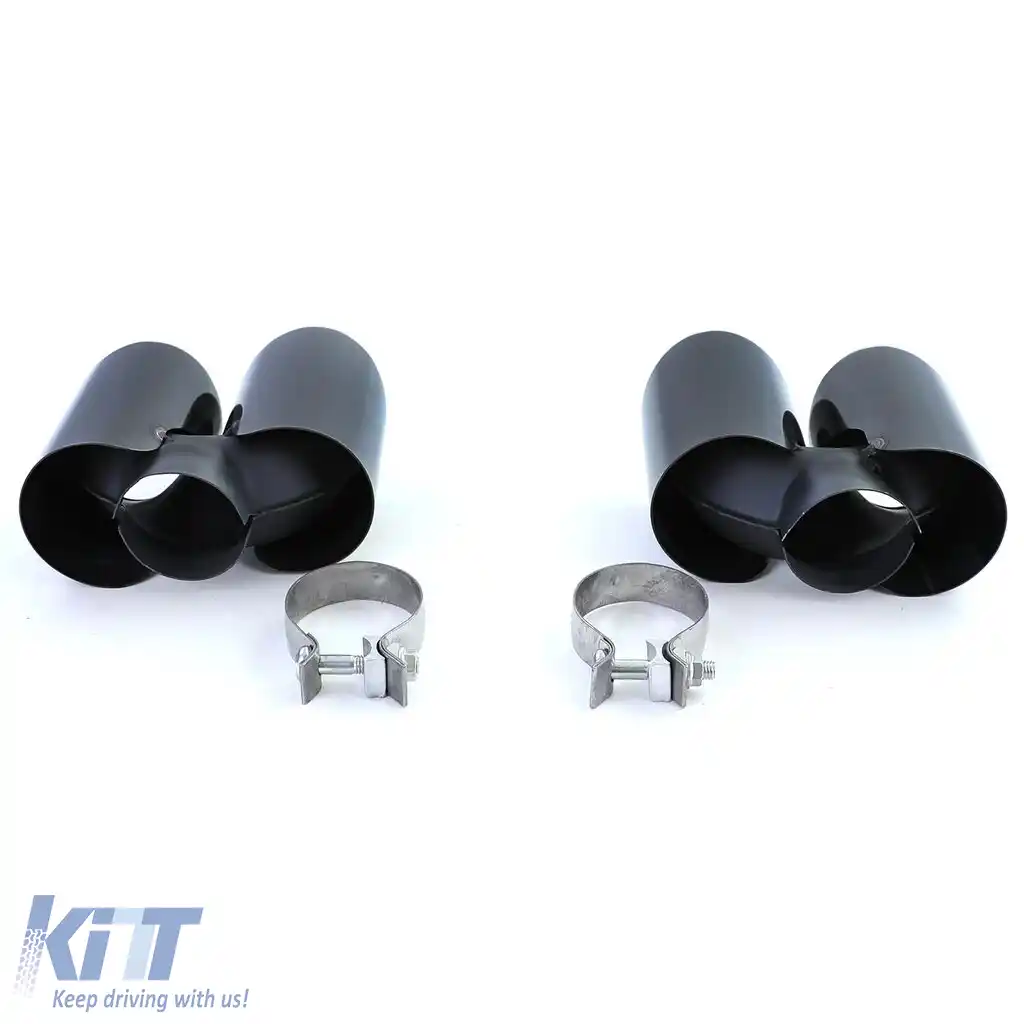 Tăvițe duble negre potrivite pentru Porsche 911 991.1 11-15 3.4 350CP-image-6259148