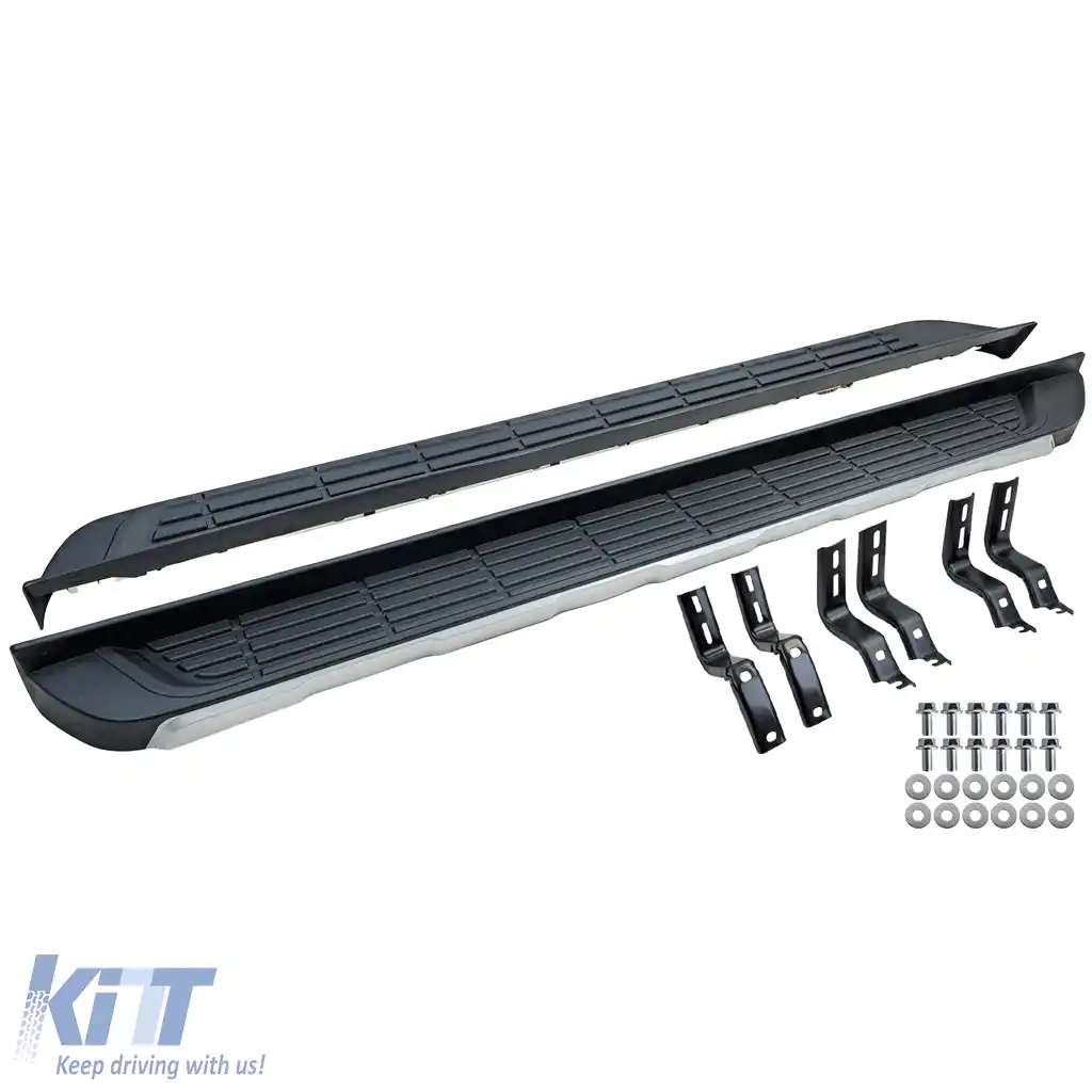 Tăvițe laterale din aluminiu protecție OE look potrivite pentru Ford Ranger T6 T7 T8 12-23-image-6208276