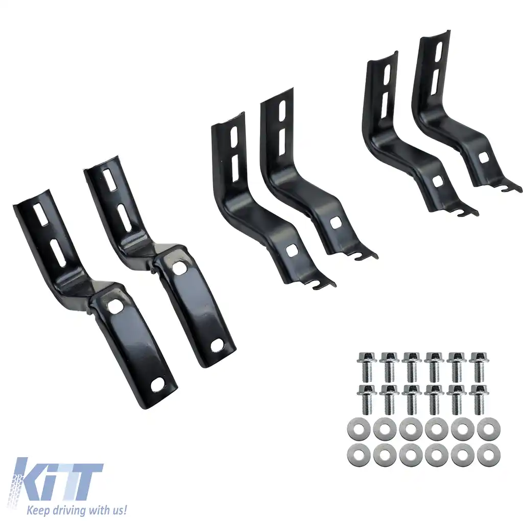 Tăvițe laterale din aluminiu protecție OE look potrivite pentru Ford Ranger T6 T7 T8 12-23-image-6208282