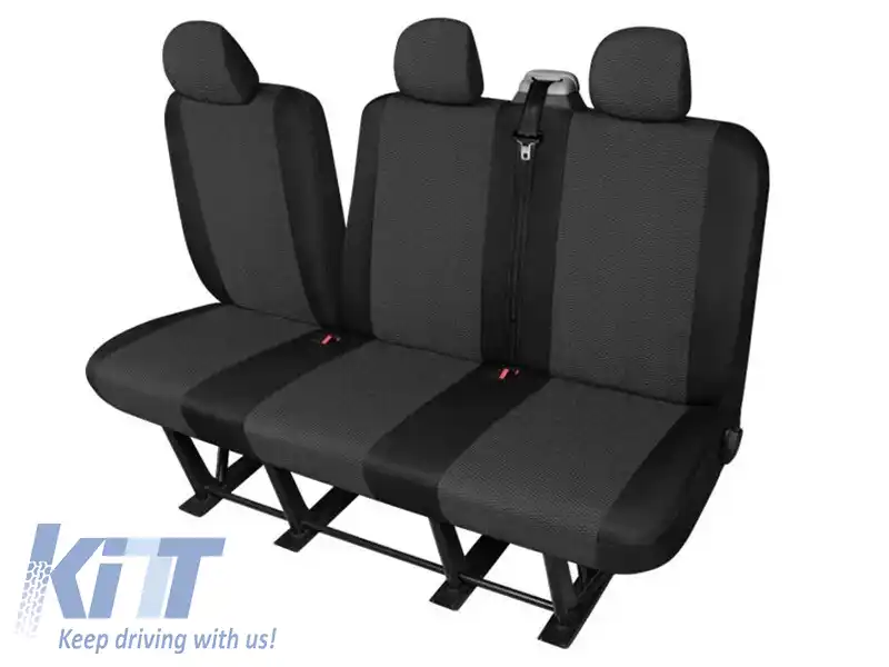 Ușă Kegel seria Ares Tailor Made pentru bancheta triplă din spate potrivită pentru Renault Trafic, Opel Vivaro, Nissan Primastar 2001-2014, negru