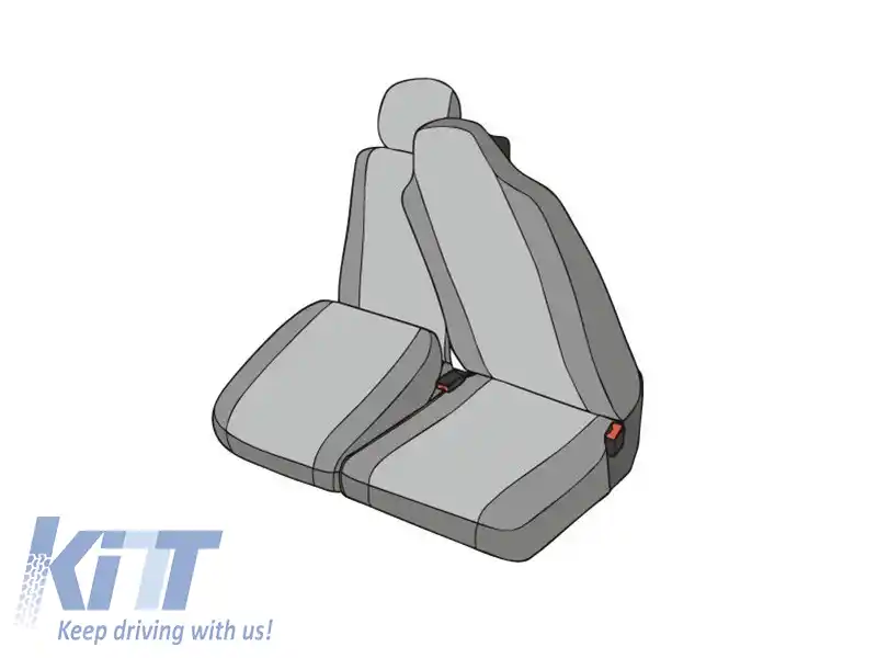 Ușă Kegel seria Ares Tailor Made potrivită pentru scaun dublu frontal complet pe Renault Master, Opel Movano, Nissan NV400 după 2010, negru-image-6212187