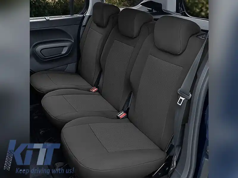 Ușă Kegel seria Tailor Made potrivită pentru scaunele din față și din spate ale Peugeot Rifter, Partner, Citroen Berlingo, Opel Combo E, Toyota Proace City după 2019, neagră-image-6212300