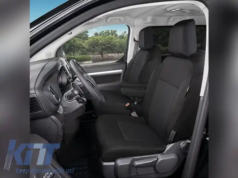 Ușă Kegel seria Tailor Made potrivită pentru scaunele din față 1+1 ale Peugeot Expert, Traveller, Citroen Jumpy, Spacetourer, Toyota Proace, Proace Verso după 2016, Opel Vivaro, Zafira Life după 2019,