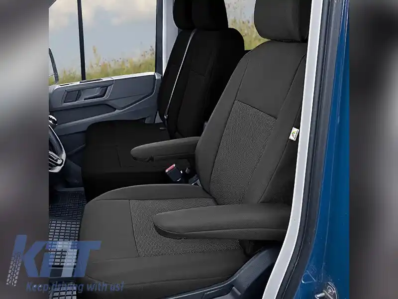 Ușă Kegel seria Tailor Made potrivită pentru scaunul din față al Volkswagen Crafter după 2016, MAN TGE după 2017, negru