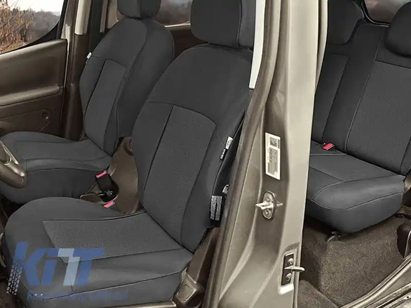 Ușă Kegel seria Tailor Made set potrivit pentru scaunele din față și din spate ale Citroen Berlingo Multispace, Peugeot Partner 2008-2018, negru-image-6130231