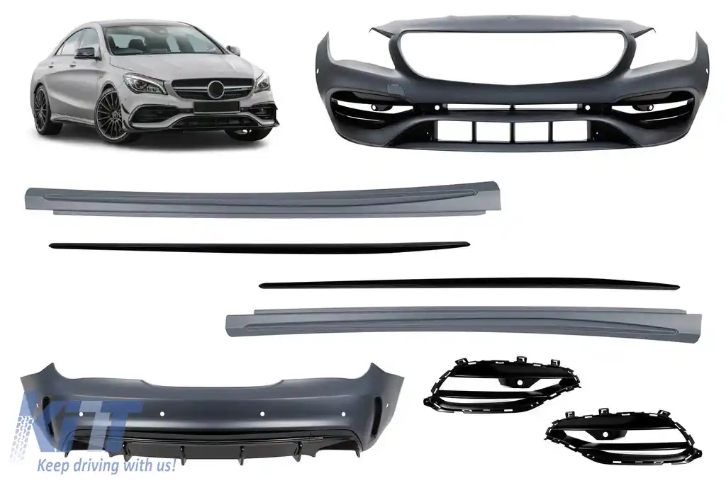 Un pachet de design potrivit pentru Mercedes CLA C117 2016-2018