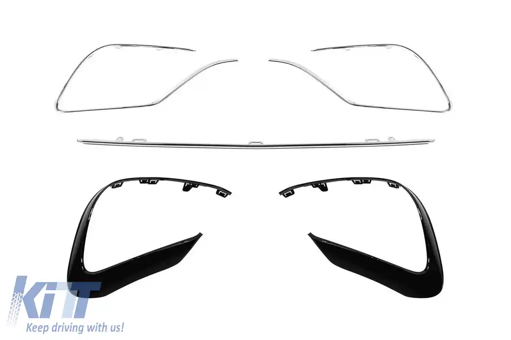 Un pachet de design tip 63 potrivit pentru Mercedes S-Class C217 coupe 2014-2020 cu țevi de eșapament negre pentru modelul echipat cu bara spate A Design Line-image-6138874