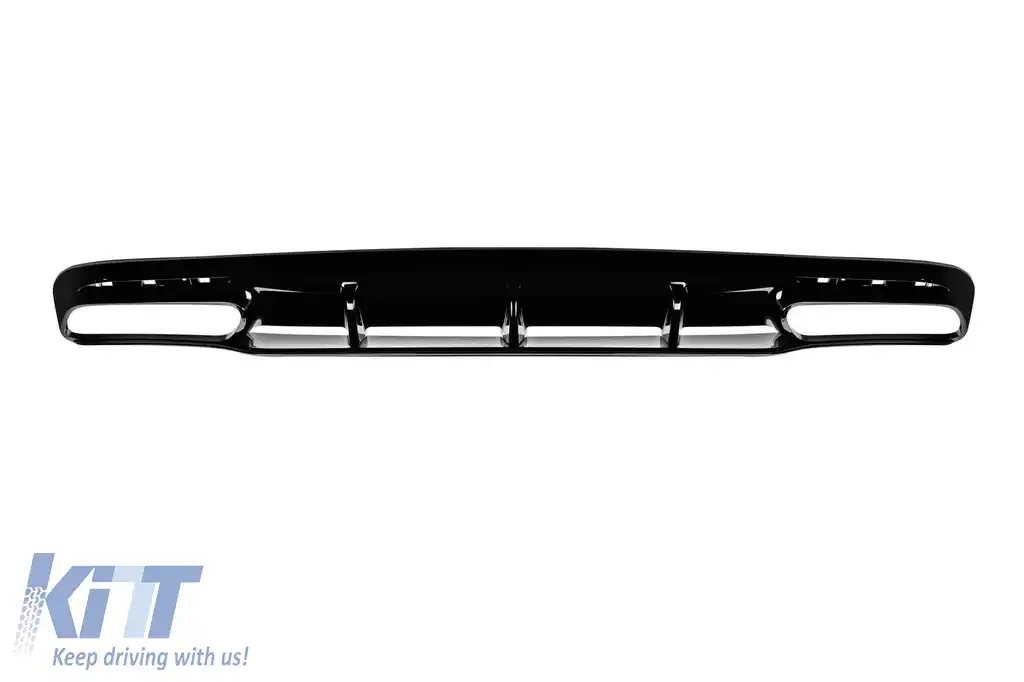 Un pachet de design tip 63 potrivit pentru Mercedes S-Class C217 coupe 2014-2020 cu țevi de eșapament negre pentru modelul echipat cu bara spate A Design Line-image-6138885
