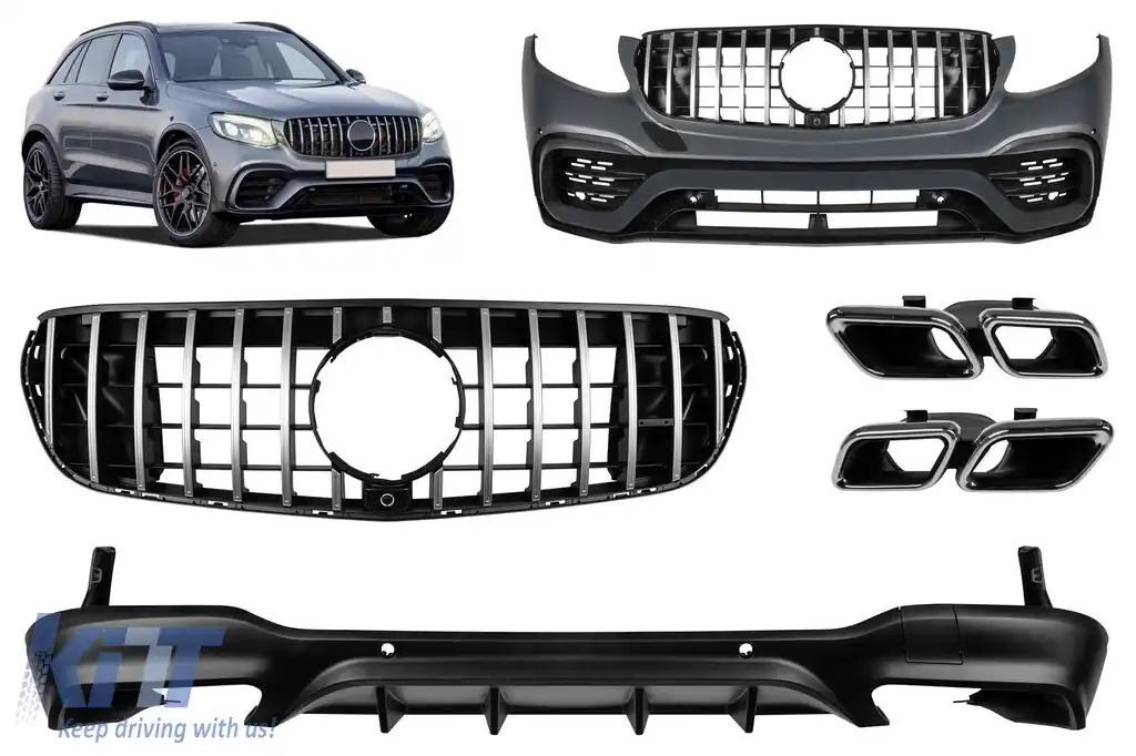 image-66-Un pachet de design tip 63 potrivit pentru Mercedes GLC X253 2015-2019