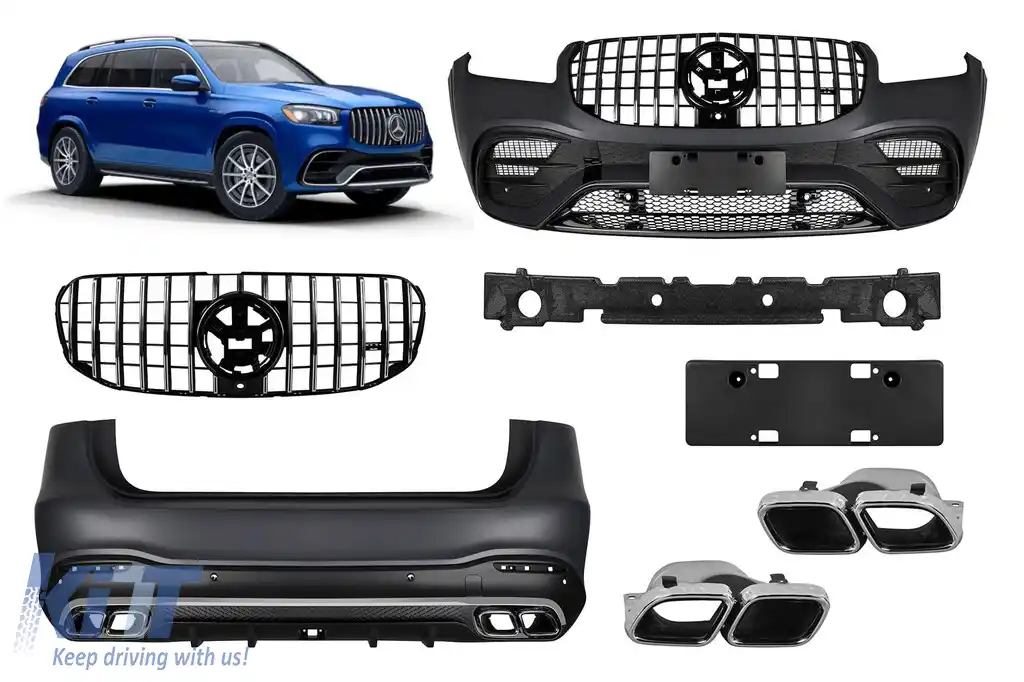 Un pachet de design tip 63 potrivit pentru Mercedes GLS X167 2020-2023