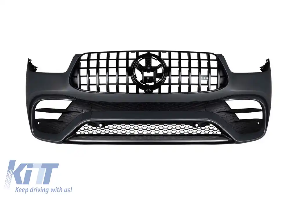 Un pachet de design tip 63 potrivit pentru Mercedes GLE W167 2018-2023 cu faruri și stopuri-image-6150866