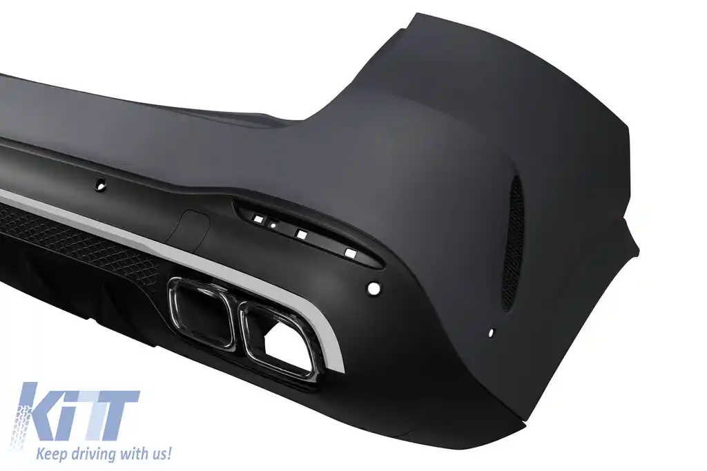 Un pachet de design tip 63 potrivit pentru Mercedes GLE W167 2018-2023 cu faruri și stopuri-image-6150888