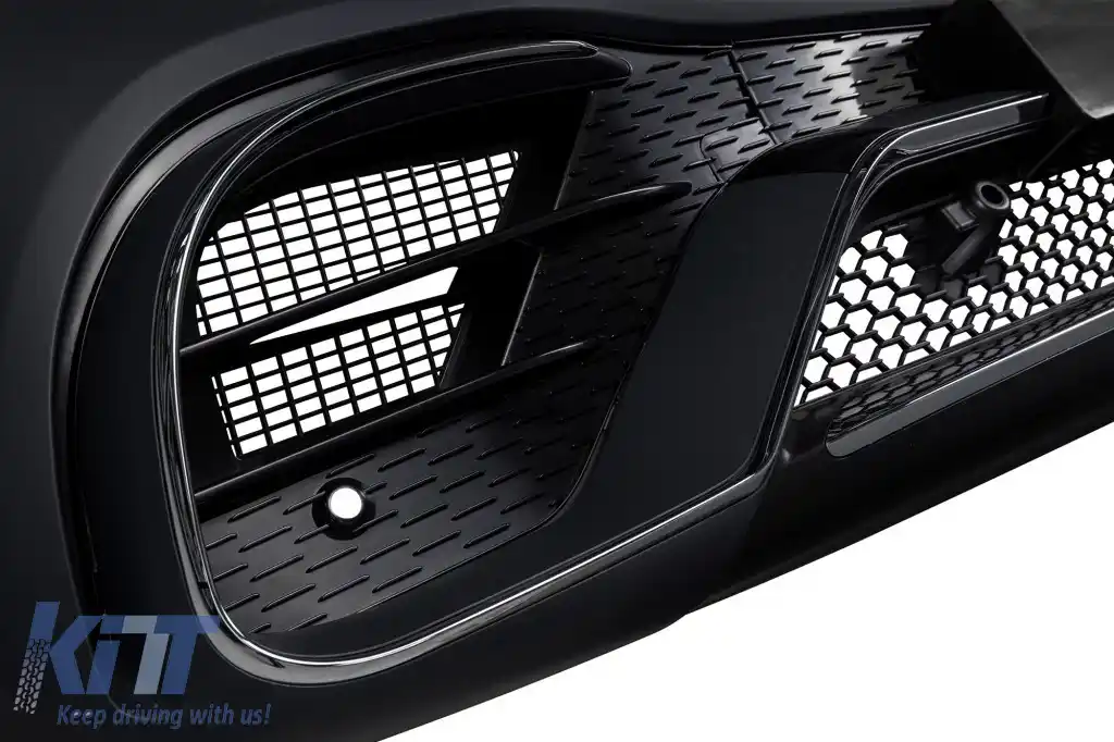 Un pachet de design tip 63 potrivit pentru Mercedes GLE SUV W167 2018-2023, după 2024 cu elemente cromate și capete cromate-image-6265063