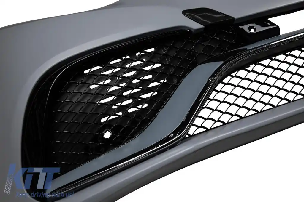 Un pachet de design tip 63 potrivit pentru Mercedes GLE W166 2015-2019 cu bara de protecție spate-image-6265112