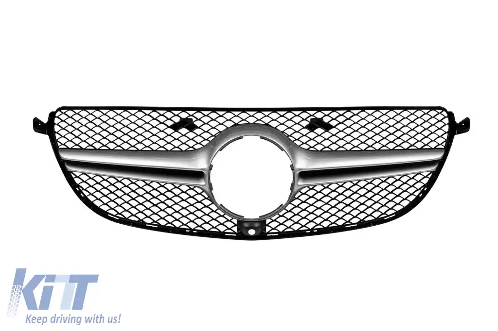 Un pachet de design tip 63 potrivit pentru Mercedes GLE W166 2015-2019 cu bara de protecție spate-image-6265115