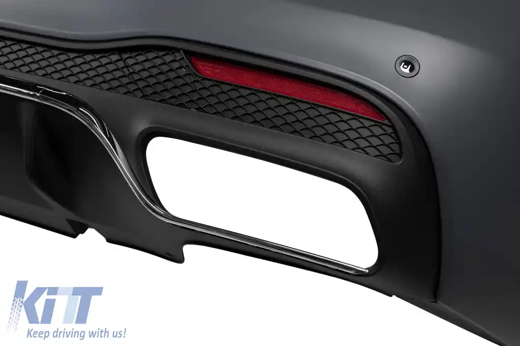 Un pachet de design tip 63 potrivit pentru Mercedes GLE W166 2015-2019 cu bara de protecție spate-image-6265121