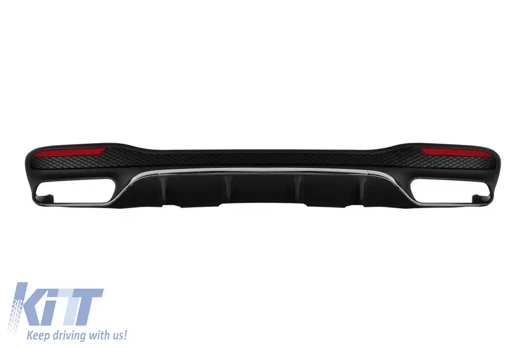Un pachet de design tip 63 potrivit pentru Mercedes GLE W166 2015-2019 cu bara de protecție spate-image-6265123