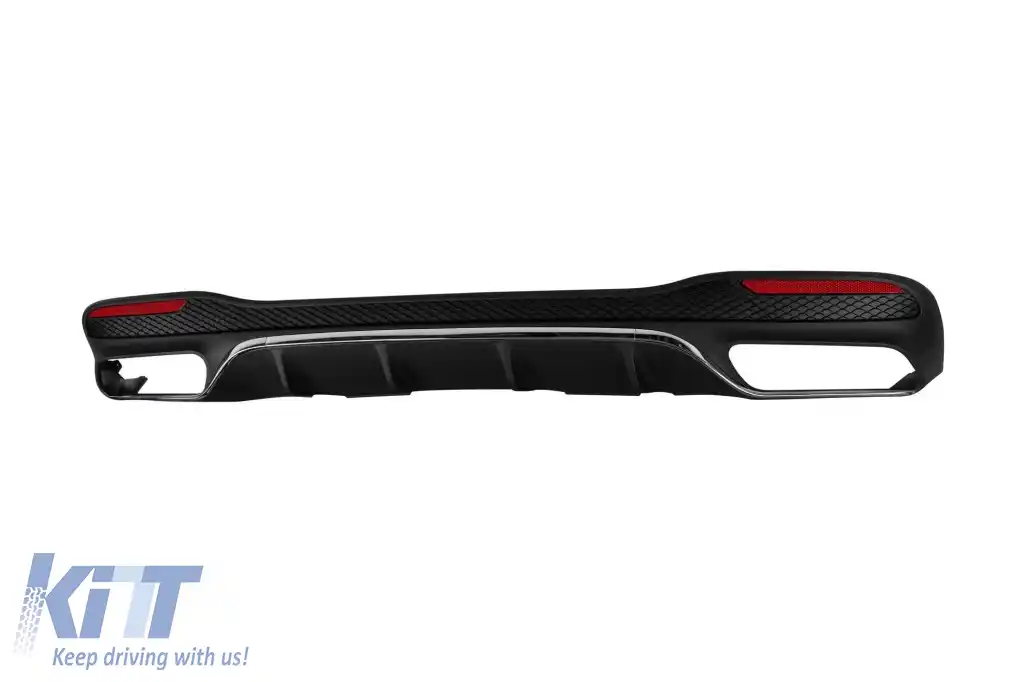 Un pachet de design tip 63 potrivit pentru Mercedes GLE W166 2015-2019 cu bara de protecție spate-image-6265124