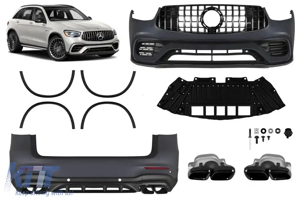 Un pachet de design tip 63 potrivit pentru Mercedes GLC SUV X253 după 2020