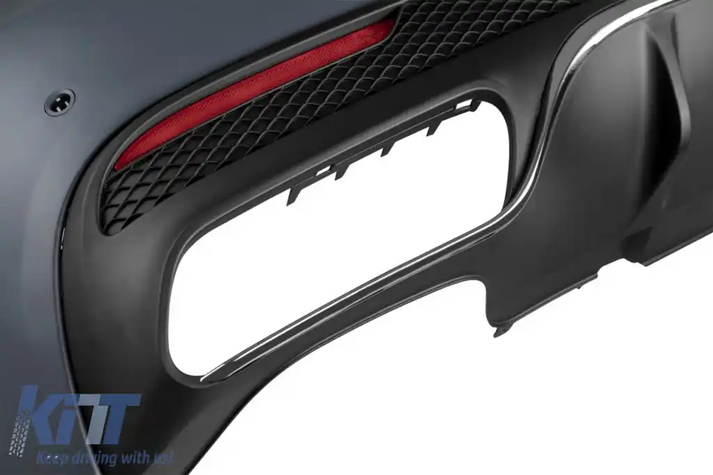 Un pachet de design tip 63 potrivit pentru Mercedes GLS X166 2015-2018 cu elemente cromate și țevi de eșapament-image-6265410