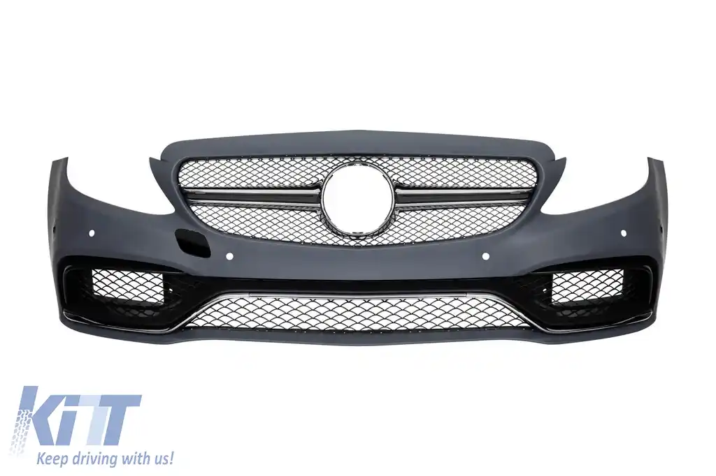 Un pachet de design tip C63 potrivit pentru Mercedes C-Class W205 sedan 2015-2018-image-6141901
