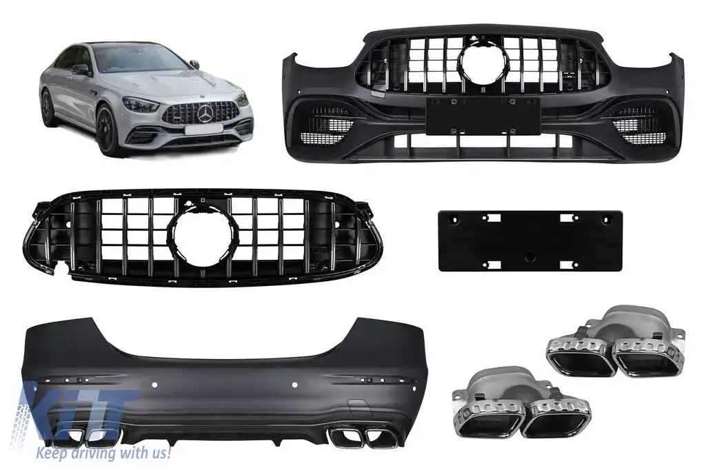 Un pachet de design tip E63 potrivit pentru Mercedes E-Class W213 sedan după 2020