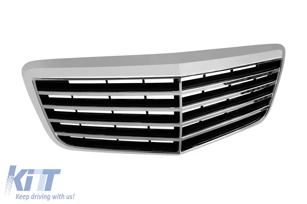 Un pachet de design tip E63 potrivit pentru Mercedes E-Class W211 sedan 2002-2009-image-6143117
