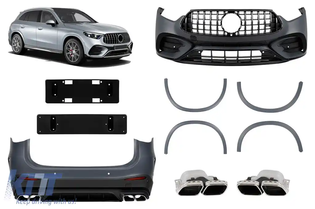 Un pachet de design tip GLC63 potrivit pentru Mercedes GLC X254 după 2023