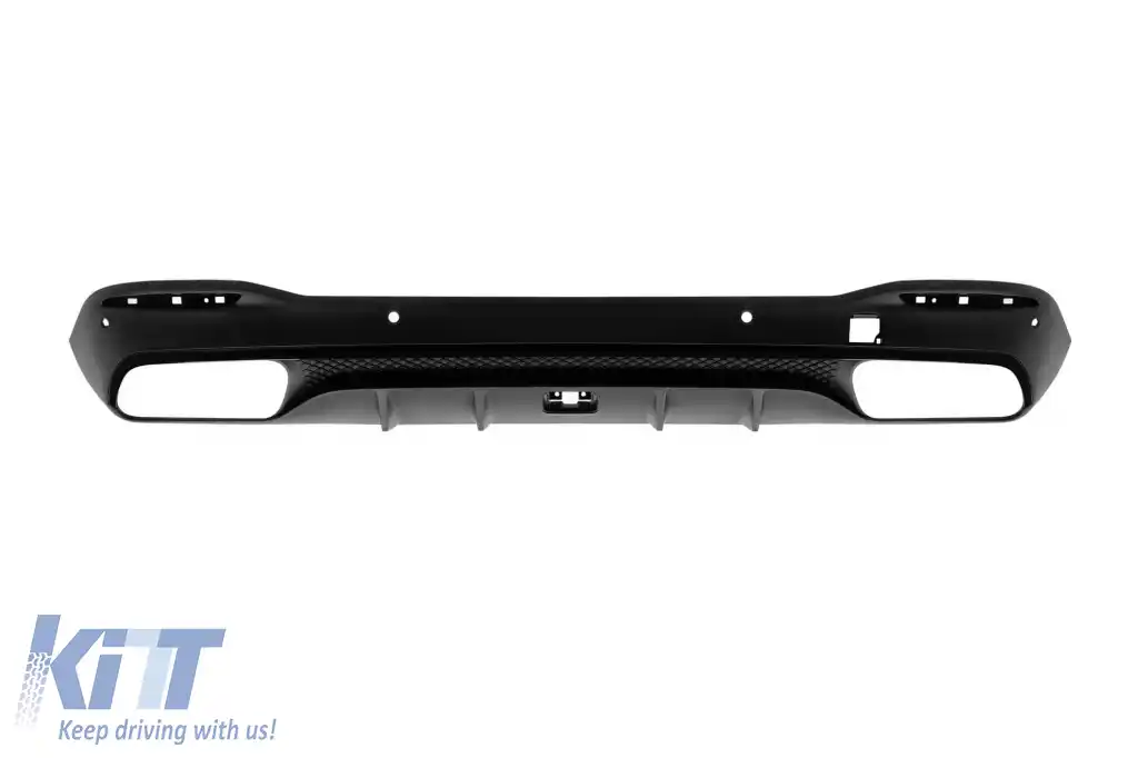 Un pachet de design tip GLE63 potrivit pentru Mercedes GLE SUV W167 2018-2023, după 2024, cu garnituri negre și capete negre-image-6264963
