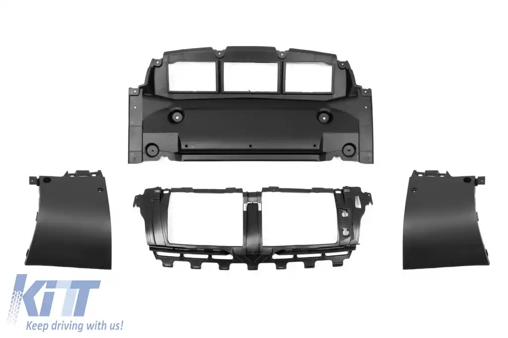 Un pachet de design tip GLE63 potrivit pentru Mercedes GLE SUV W167 2018-2023, după 2024, cu garnituri negre și capete negre-image-6264974