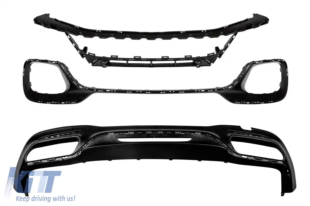 Un pachet de design tip S63 potrivit pentru Mercedes S-Class W222 2017-2020 cu faruri LED, fără praguri laterale-image-6140892