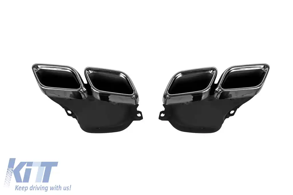 Un pachet de design tip S63 potrivit pentru Mercedes S-Class W222 2017-2020 cu faruri LED, fără praguri laterale-image-6140896