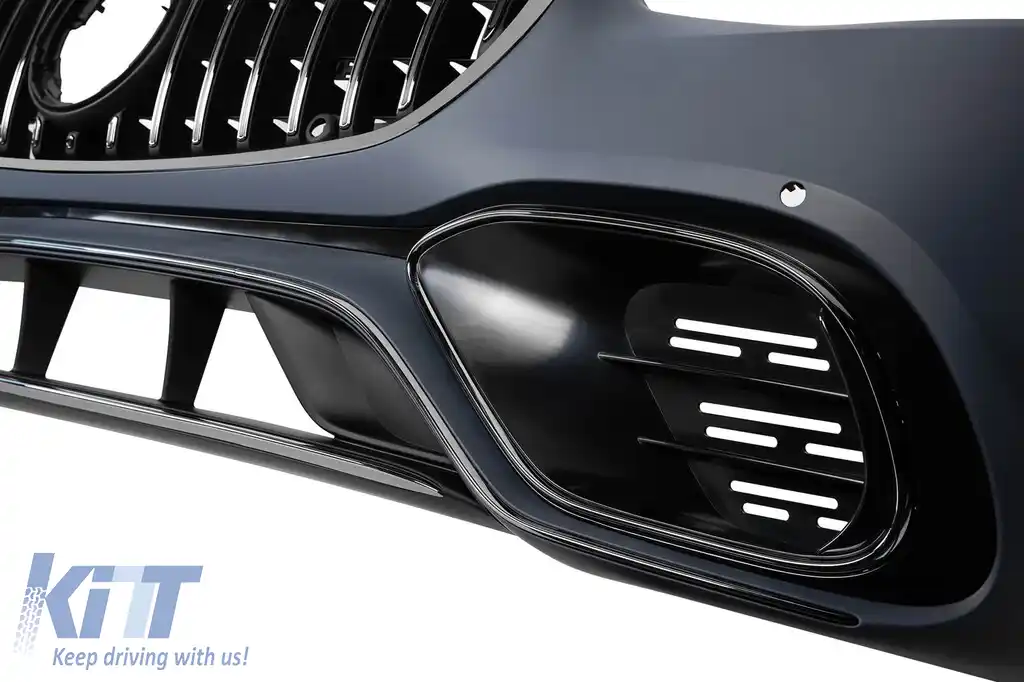 Un pachet de design tip S63 potrivit pentru Mercedes S-Class W223 după 2020 cu elemente din crom fumuriu-image-6141949