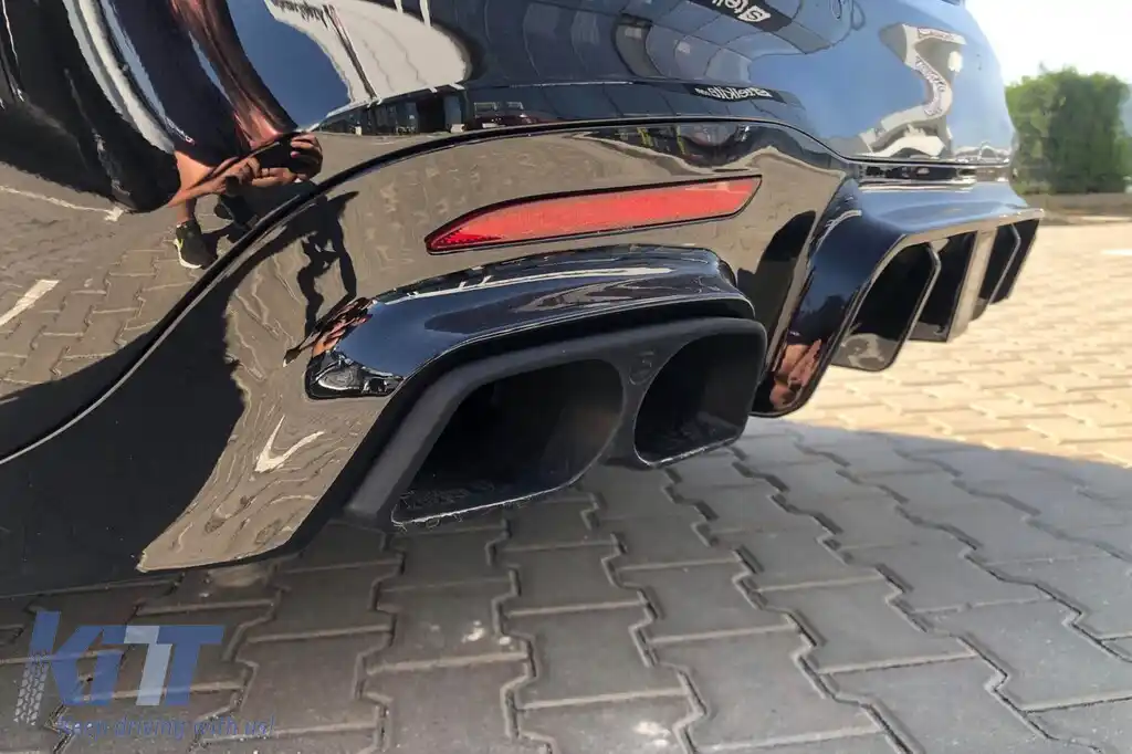 Un pachet de design tip S63 potrivit pentru Mercedes S-Class W222 2017-2020, cu faruri, stopuri, praguri laterale pentru ampatament lung-image-6235977