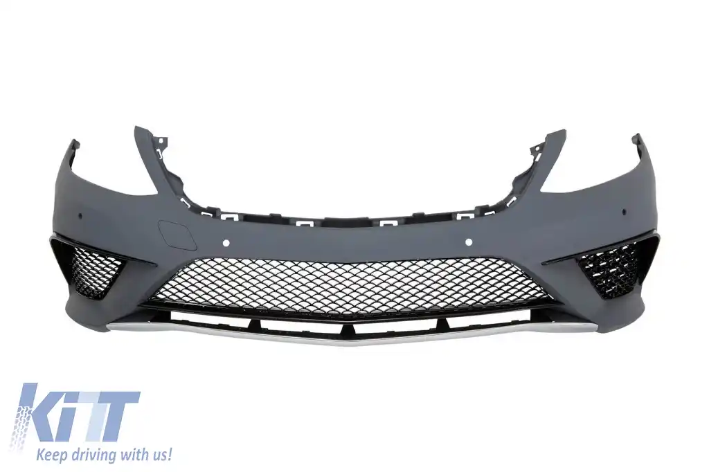 Un pachet de design tip S63 potrivit pentru Mercedes S-Class W222 2013-2017, fără praguri laterale-image-6264799