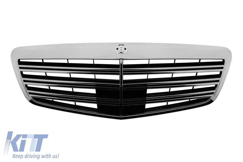 Un pachet de design tip S63 potrivit pentru Mercedes S-Class W221 2006-2013 pentru ampatamente scurt și lung, fără praguri-image-6265049