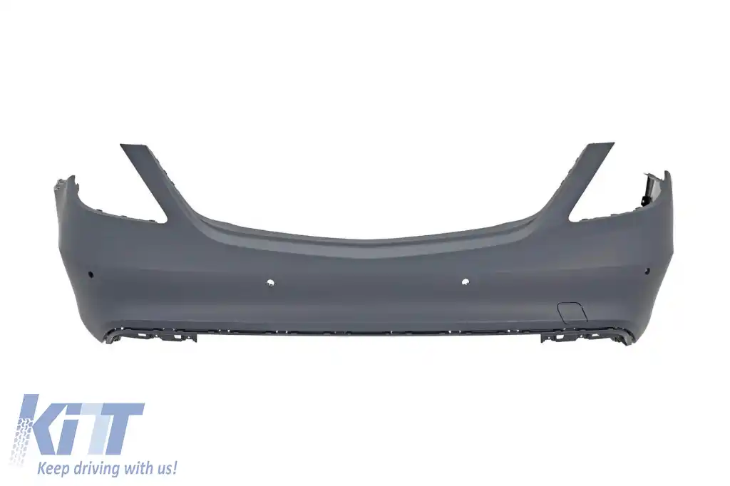 Un pachet de design tip S65 potrivit pentru Mercedes S-Class W222 2013-2017, fără praguri laterale-image-6264833