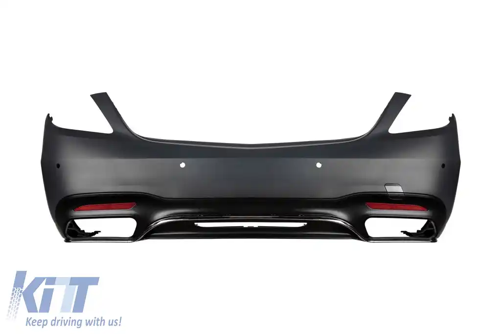 Un pachet de design tip S65 potrivit pentru Mercedes S-Class W222 2017-2020 cu ampatament lung sau scurt-image-6265815