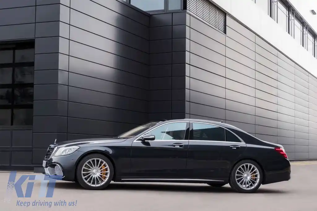 Un pachet de design tip S65 potrivit pentru Mercedes S-Class W222 2017-2020 cu ampatament lung sau scurt-image-6265826