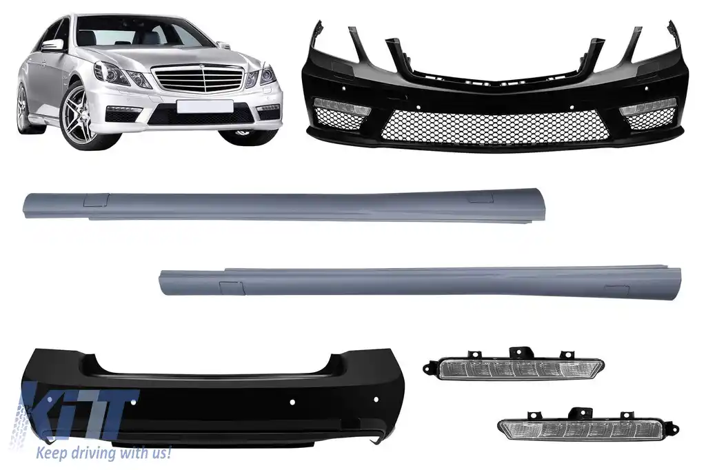 Un pachet Design potrivit pentru Mercedes E-Class W212 sedan 2009-2012