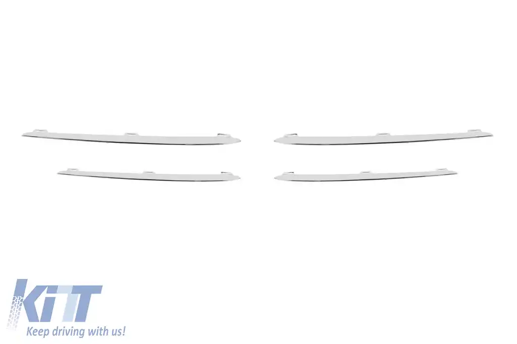 Un spoiler frontal Design Line potrivit pentru Mercedes GLE W167, GLE Coupe C167 2018-2023, după 2024, cu grilă diamant crom/negru.-image-6237343