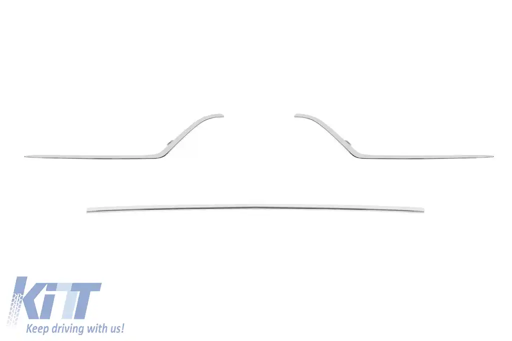 Un spoiler frontal Design Line potrivit pentru Mercedes GLE W167, GLE Coupe C167 2018-2023, după 2024, cu grilă diamant crom/negru.-image-6237345