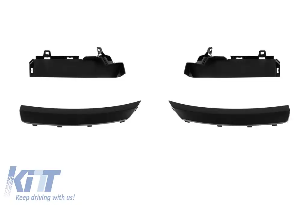 Un spoiler frontal Design Line potrivit pentru Mercedes GLE W167, GLE Coupe C167 2018-2023, după 2024, cu grilă diamant crom/negru.-image-6237354