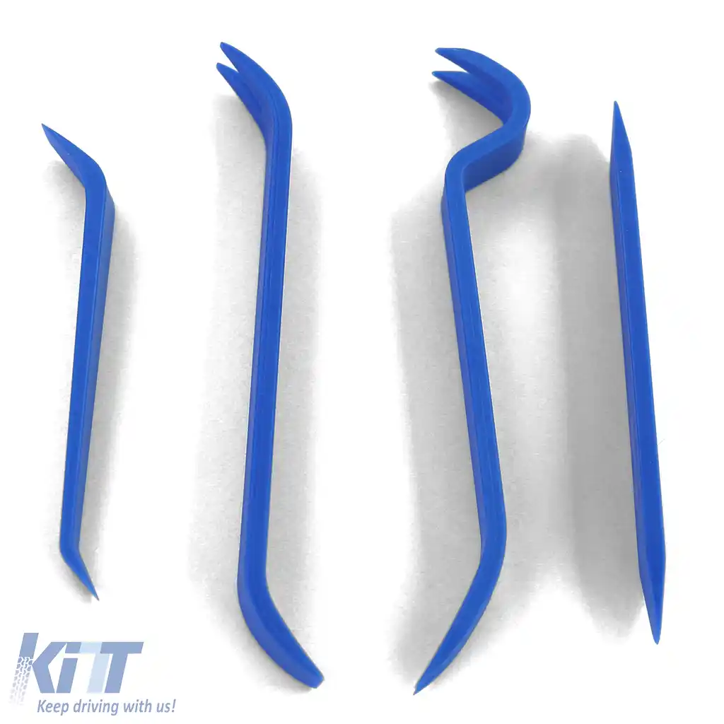 Unealtă de îndepărtare pentru montarea levierului, trimuri decorative auto, benzi pentru panoul interior, albastre-image-6192479