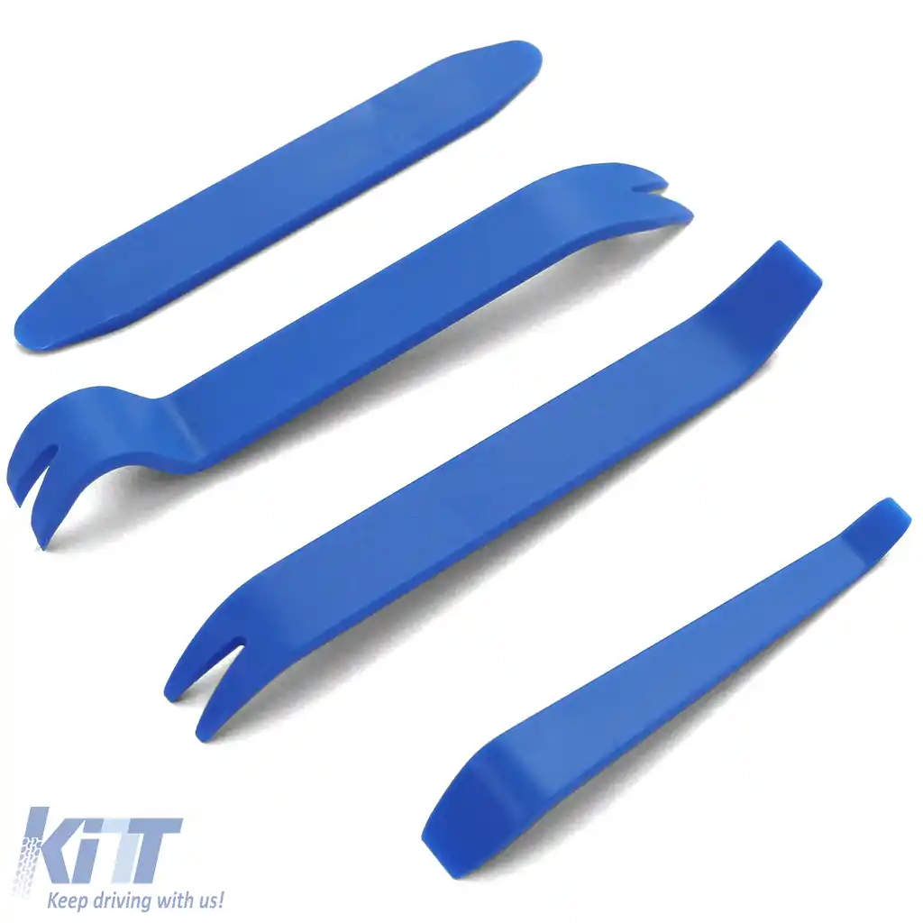 Unealtă de îndepărtare pentru montarea levierului, trimuri decorative auto, benzi pentru panoul interior, albastre-image-6192480